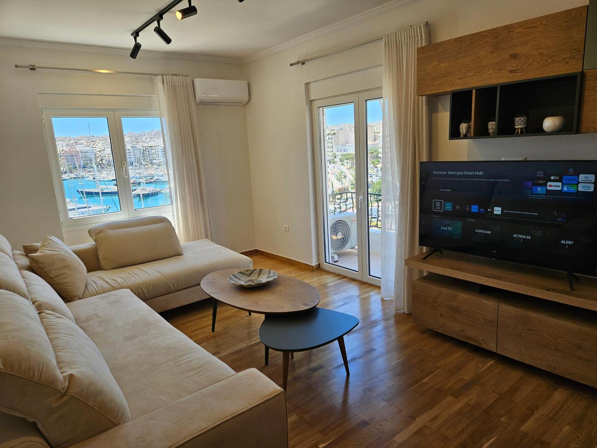 Piraeus Center Sea View Apartment Buitenkant foto